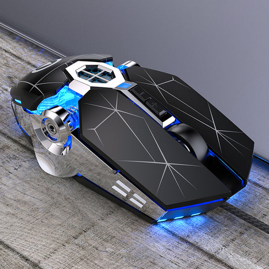 Wired Silent Gaming Mouse – Adjustable DPI, RGB Backlight, Mechanical Buttons for PC, Desktop & Notebook