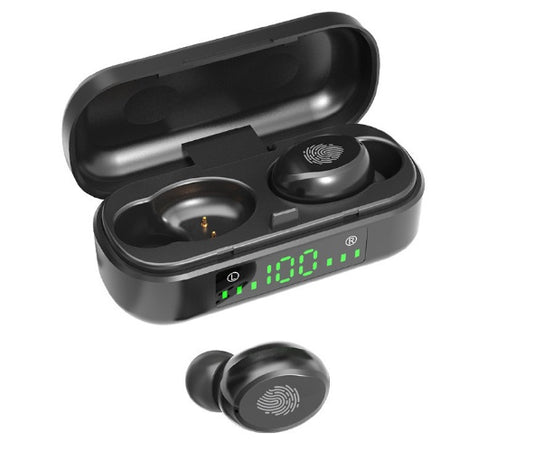 Sports Wireless Bluetooth Headset – Stereo Earbuds, Voice Control, Multi-Point Connection, Music & Calls