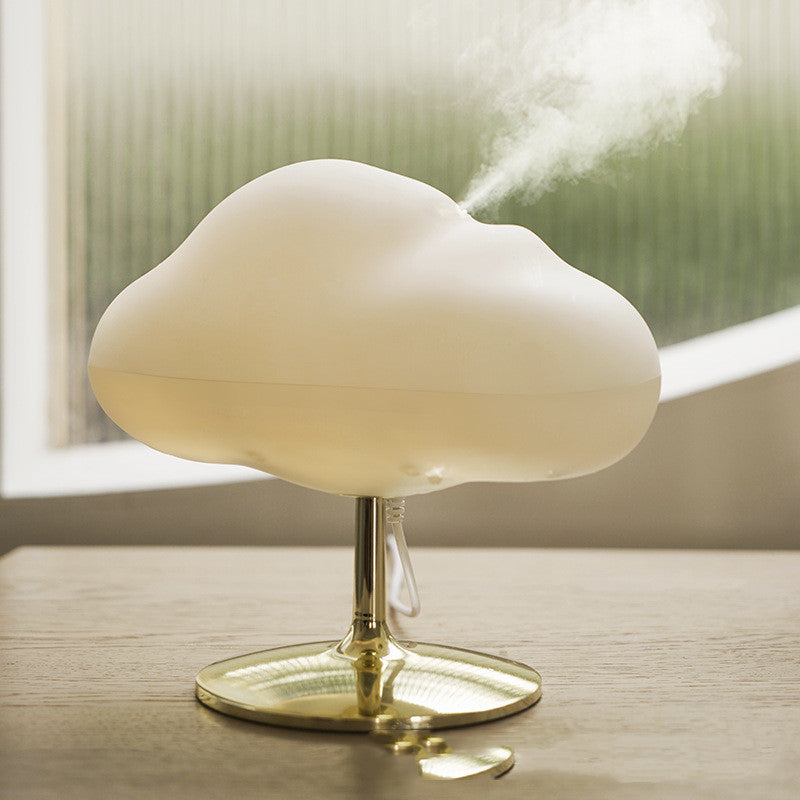 Cloud-Shaped LED Humidifier – Silent Aroma Diffuser & Night Light
