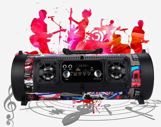 Portable Bluetooth Subwoofer Speaker – Dual 5W Drivers, 6H Playtime