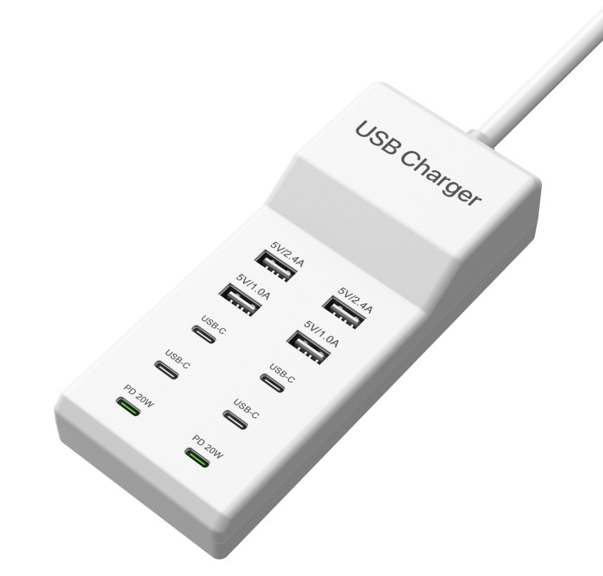 5V 2A USB Multi-Port Charger Fast Wall Adapter for Mobile Phones & Tablets