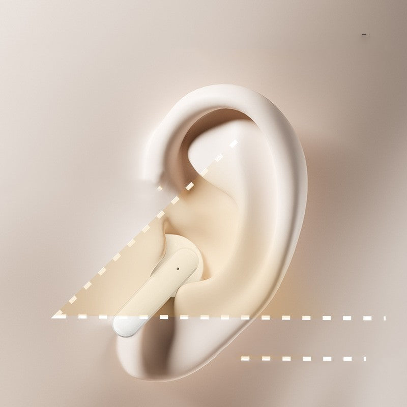 YX28 Full-Color Touch Screen Bluetooth Headset – Ear Hook, Digital Display, Music & Calls