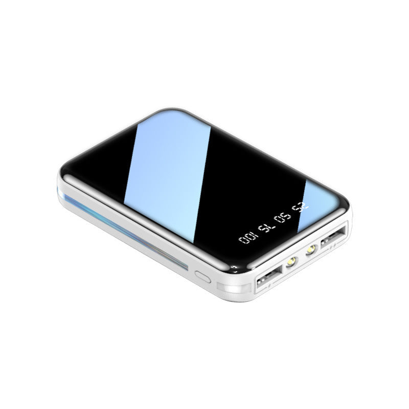 Mini Power Bank 20000mAh – Large Capacity Digital Display, Multi-Port Output, Portable USB Charger