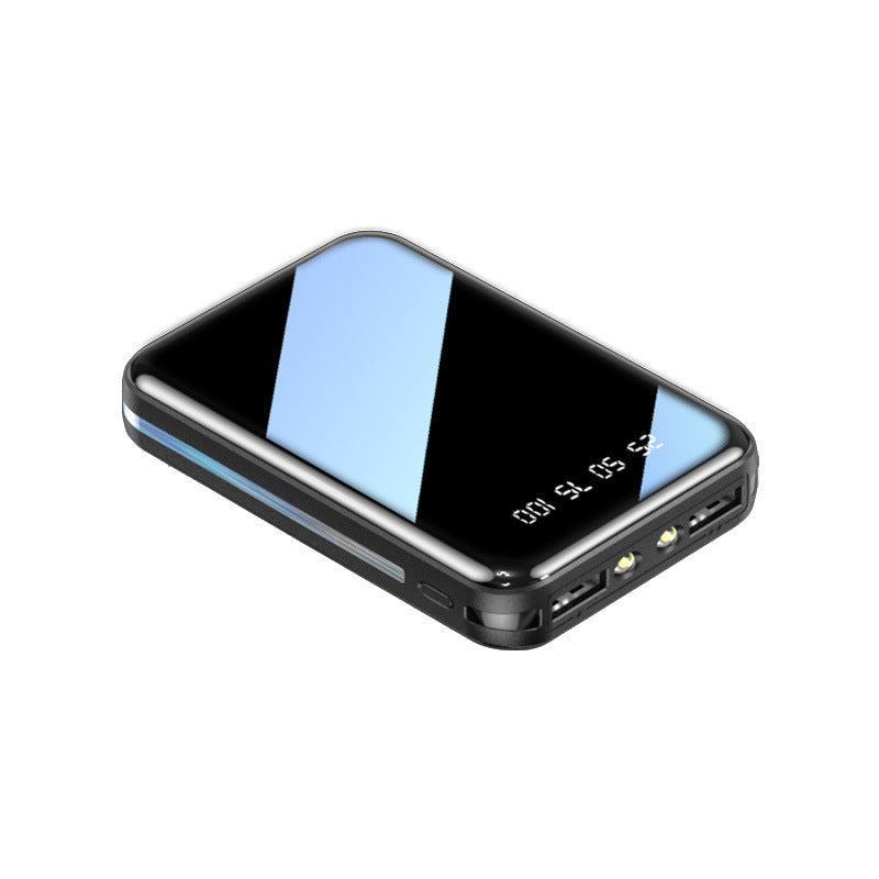 Mini Power Bank 20000mAh – Large Capacity Digital Display, Multi-Port Output, Portable USB Charger
