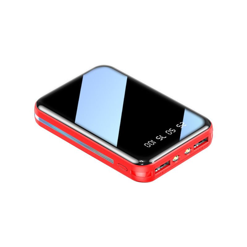 Mini Power Bank 20000mAh – Large Capacity Digital Display, Multi-Port Output, Portable USB Charger