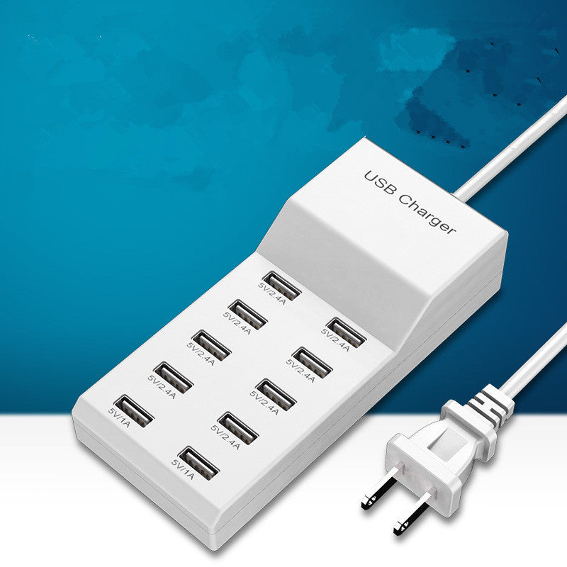 5V 2A USB Multi-Port Charger Fast Wall Adapter for Mobile Phones & Tablets
