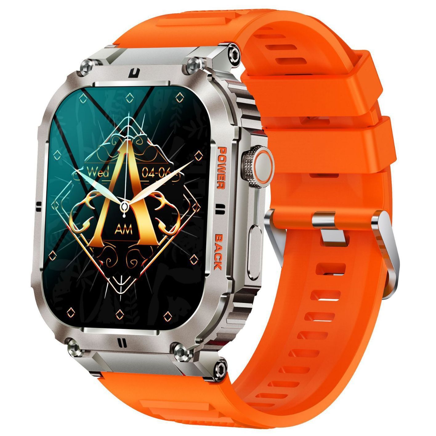 K57PRO Bluetooth Smartwatch – TFT Touch Screen, Smart Reminder, Long Battery Life, Business Wear
