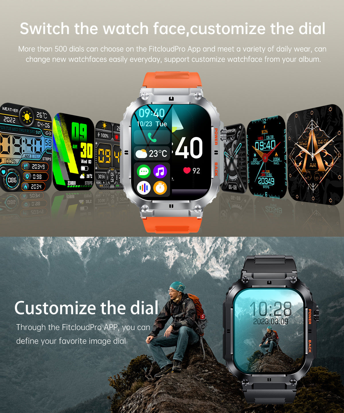 K57PRO Bluetooth Smartwatch – TFT Touch Screen, Smart Reminder, Long Battery Life, Business Wear