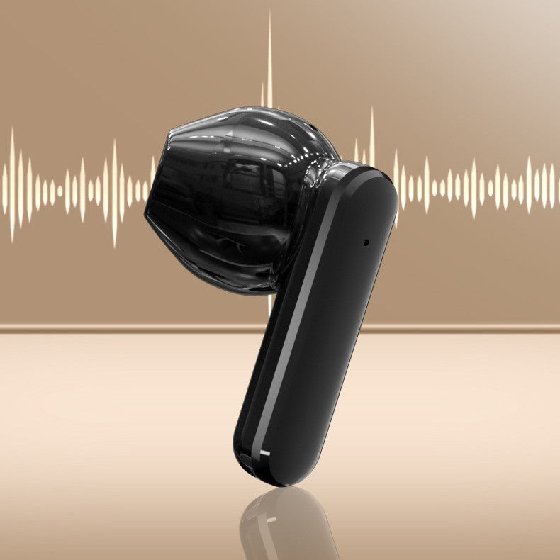 YX28 Full-Color Touch Screen Bluetooth Headset – Ear Hook, Digital Display, Music & Calls