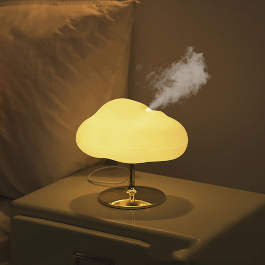 Cloud-Shaped LED Humidifier – Silent Aroma Diffuser & Night Light