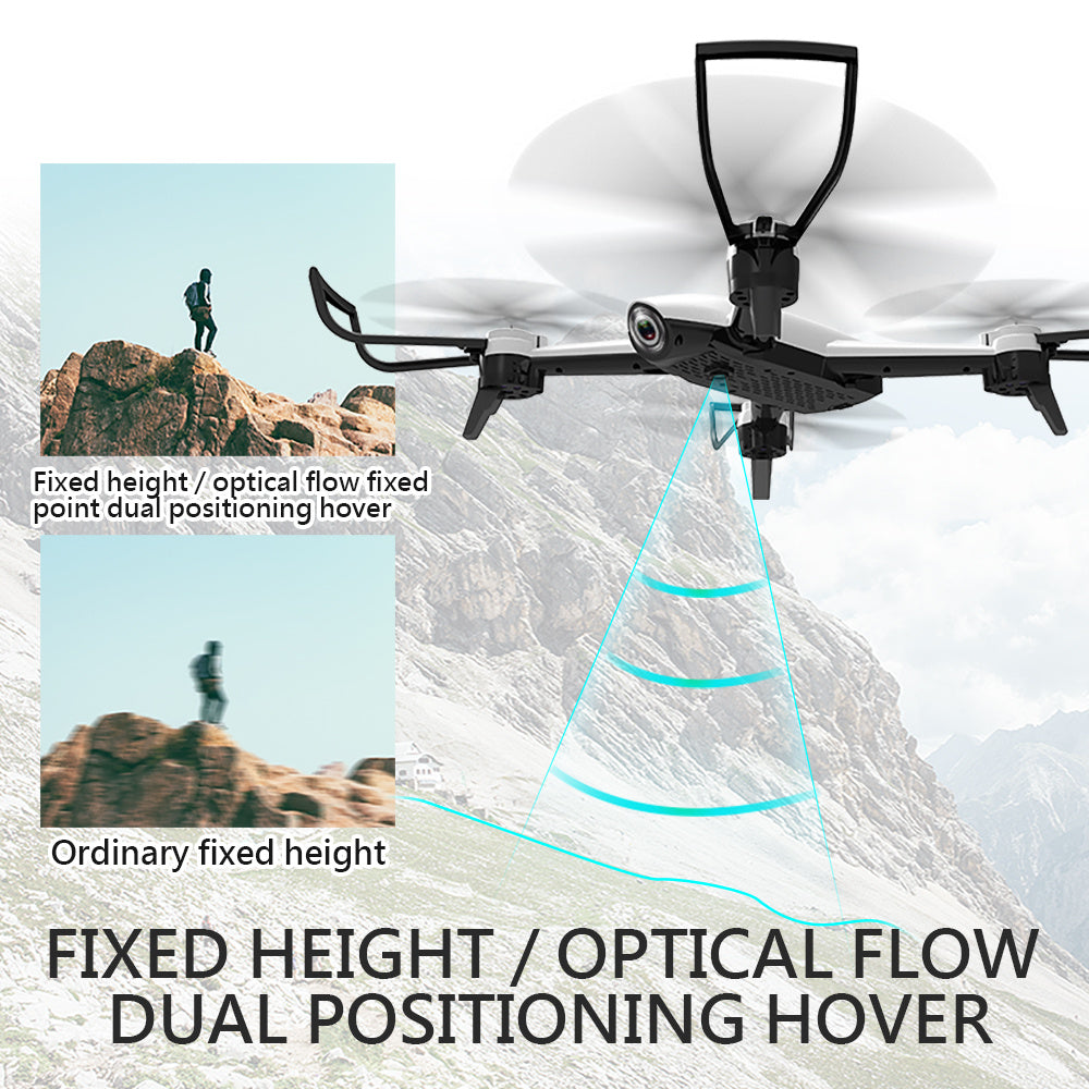 Aerial Drone with HD Camera, Optical Flow, App Control & Long Flight Time