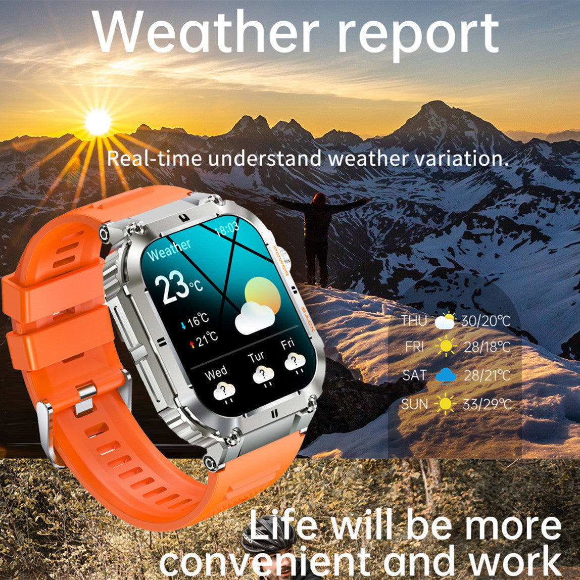 K57PRO Bluetooth Smartwatch – TFT Touch Screen, Smart Reminder, Long Battery Life, Business Wear